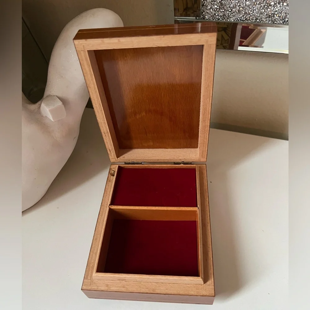 VTG Hummel Wooden Music Box Germany Impossible Dream Nostalgic Gift